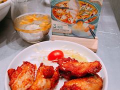 招牌烤鸡翅-姚姚酸菜鱼·金戈戈香港豉油鸡(喜荟城联名店)