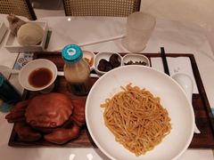 松月素蟹粉拌面-春风松月楼(七宝万科店)