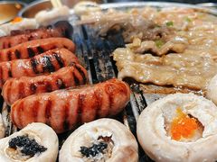 -草家酱蟹炭火烤肉店(珲春南路一店)