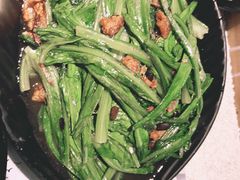 豆豉鲮鱼油麦菜-潮十三潮汕砂锅粥(高新四路大都荟店)
