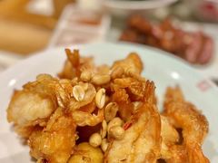 梨球果仁虾-小吊梨汤·北京菜·烤鸭(双井乐成中心店)