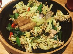干锅花菜-兔槽江湖菜·重庆璧山兔(水围店)