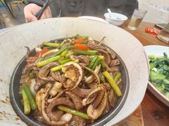 铁板鱿鱼须-谢记上海大排档(长寿路店)