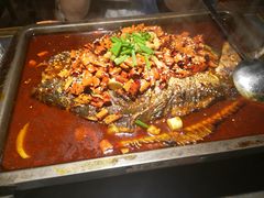 -探鱼·鲜青椒爽麻烤鱼(中天广场店)