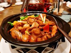 鲍鱼一品滑鸡煲-广州天河合景福朋喜来登酒店 · 聚味轩中餐厅