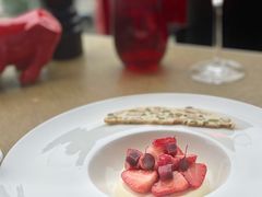 大黄酱草莓奶冻-恰餐厅CHAR Grill(北京三里屯洲际店)