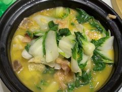 油渣青菜煲-品大三·经典淮扬菜(大行宫店)