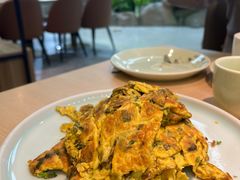 香椿炒鸡蛋-吕氏疙瘩汤·海鲜新鲁菜(凯德mall新都心店)