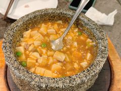 鸡汤虾仁豆腐-绿茶餐厅(天津天河城店)