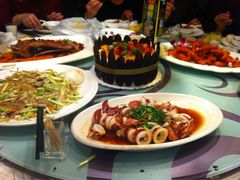 葱油鱿鱼-富黎华海鲜大酒楼(正大广场店)