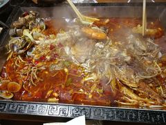 -东来菜馆•手抓海鲜家常菜•海鲜锅贴(鸽子窝店)