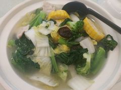 鲜汤浸四宝蔬-金苑海鲜酒家(新港中路店)
