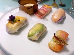 漫步花开彩虹卷-蜜桃花开·中西融合菜E&W(南长街店)