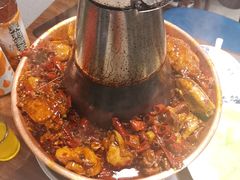 -超越炭火牛蛙火锅鸡(河东店)