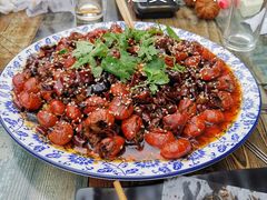 麻辣小龙虾-长青菠菜面·烧烤