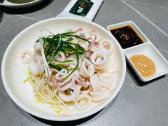 白灼金枪鱿鱼-喜记顺德菜(南昌万象城店)