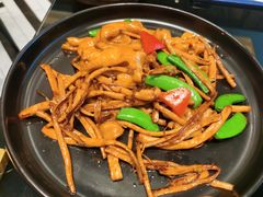 鲜滑花胶炒树菇-闽和南(深圳万象城店)