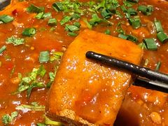铁板包浆豆腐-绿茶餐厅(朝阳大悦城店)