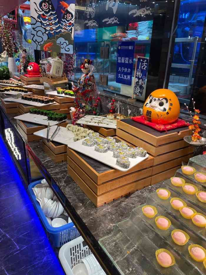 圣捞海鲜自助百汇餐厅(敏捷广场店)-"这家的鸡肉鸡胗一点都不新鲜,一