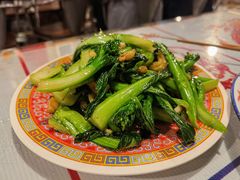 猪油渣炒菜心-辉记炭烧海鲜大排档·老字号(福田店)