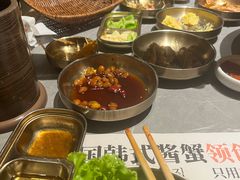 -草家酱蟹炭火烤肉店(珲春南路一店)