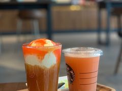 冰摇桃桃乌龙茶-星巴克(梅州客都汇分店)