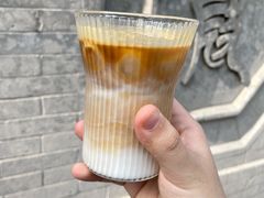 杏仁冰拿铁-浆木咖啡馆(湘子庙街店)