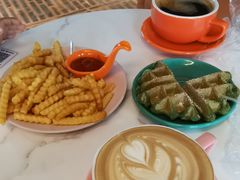 抹茶麻薯饼-迪欧咖啡·中西餐融合菜(平江万达旗舰店)