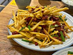 干煸藕丝-静一餐厅·湖北菜(前门创始店)