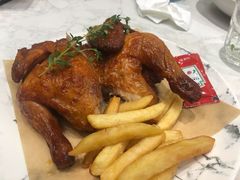 奥尔良烤鸡配薯条-卡朋西餐(乐峰广场店)