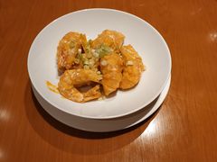 咸蛋黄焗海节虾-广州富力君悦大酒店空中花园