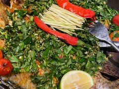 香茅草烤罗非鱼-云海肴·汽锅鸡·云南菜(天山百盛优客店)