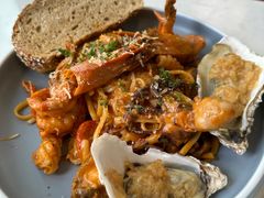 海鲜番茄意大利扁面-水桶王国主题餐厅·聚会·生日派对·亲子活动·家庭套餐(亚龙湾希尔顿店)