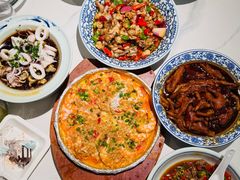 蒜蓉铁板基围虾-欧记大排档·景德菜(上海首店)