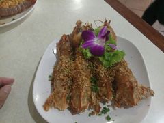 椒盐pp虾-班赞海鲜市场胖阿姨加工点