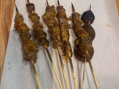 锡盟有机羊肉串-欢乐牧人蒙古炭烤羊腿(四平路店)