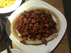 小筐辣子鸡-吕氏疙瘩汤·海鲜新鲁菜(凯德mall新都心店)