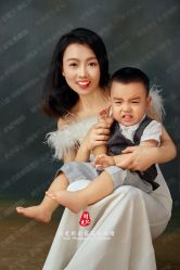 -时光纪亲子全家福照相馆(静安店母女写真父母纪念照)