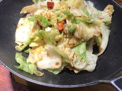 手撕包菜-丁记盐蘸牛肉·新杭菜(河东路店)
