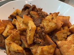 干煸馕炒肉-汗腾格里·风味餐厅(新疆驻京办店)
