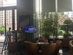 -深圳温德姆至尊酒店·大堂吧·户外花园