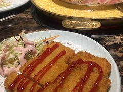 腌萝卜片-猪啊牛呀羊啊铜盘烤肉(正大广场店)