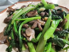 鸡什炒菜心-区海鸡场饭店(石壁店)