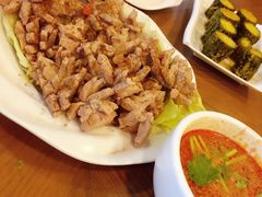 拌羊肾-三鞭一花·独一处·元英砂锅(海光寺店)