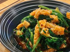 菠菜拌面筋-胖老汉椒麻鸡清真新疆菜(西御街店)