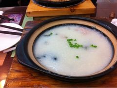 皮蛋瘦肉粥-甜蜜蜜港式茶餐厅(虹梅店)