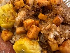 糯米饭加腊肠-权记骨粥