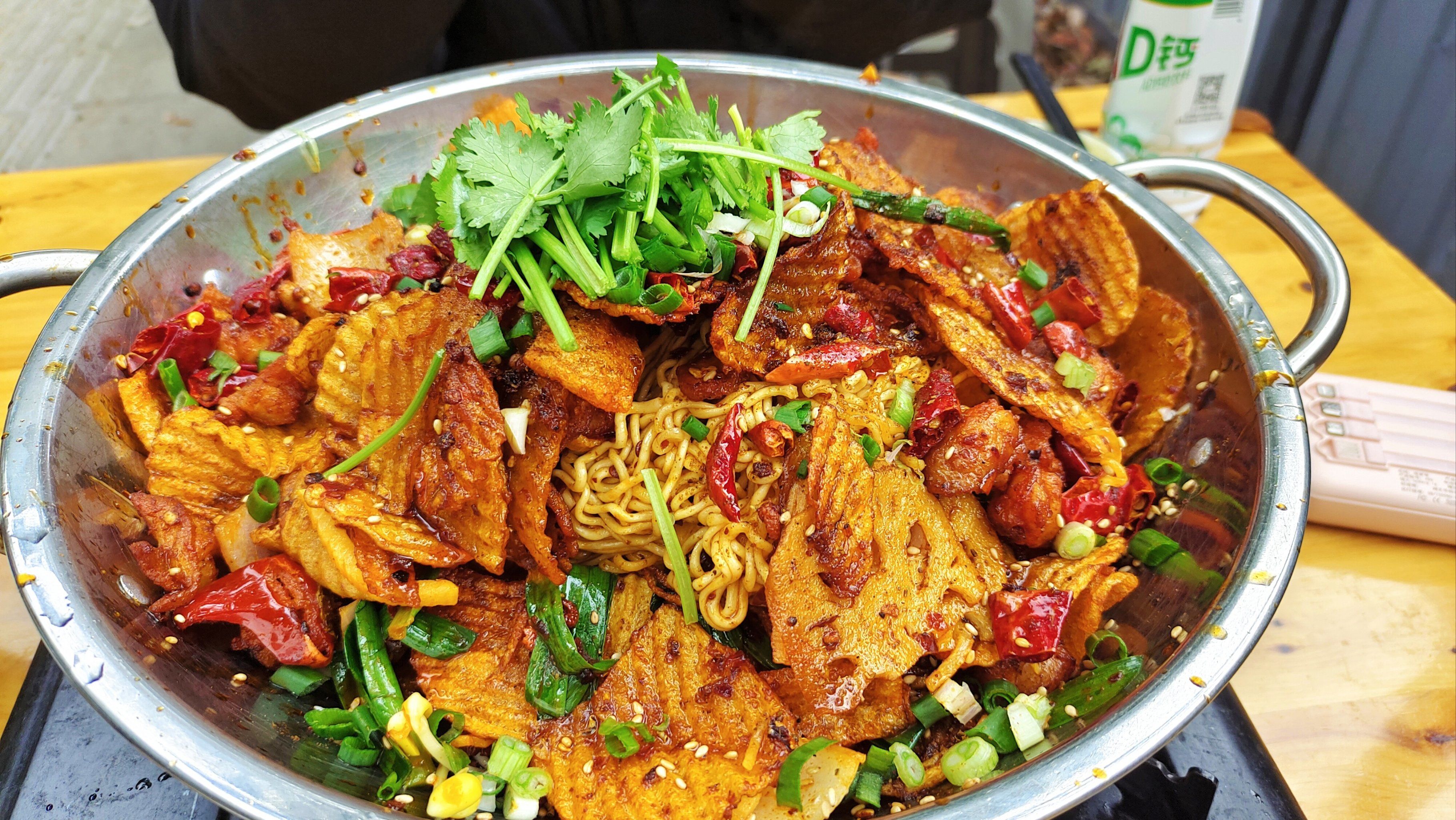 记忆中最得劲儿的干锅