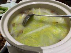鱼丸菌菇白菜心砂锅-皇饭儿·王润兴酒楼(河坊街店)