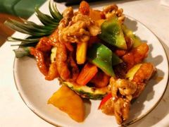 鲜菠萝咕噜肉-裕.鹅庄